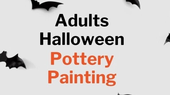 Adults HALLOWEEN Pottery Painting 🎃 