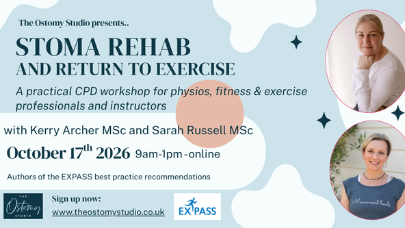 Workshop for Physios/Exercise Professionals - Stoma Rehab - Return to exercise 