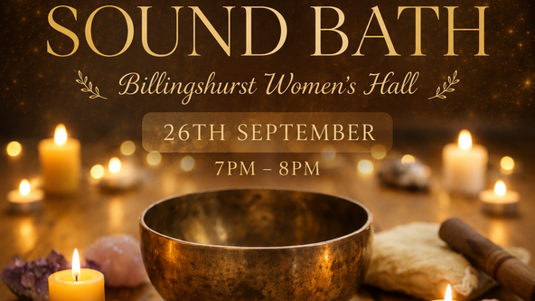 BILLINGSHURST WOMENS HALL-AUTUMN EQUINOX SOUND BATH