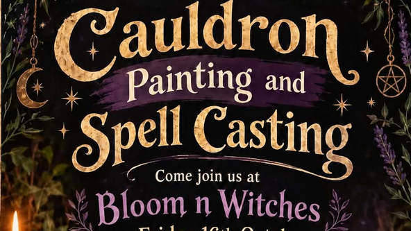 Cauldron painting & Spell casting