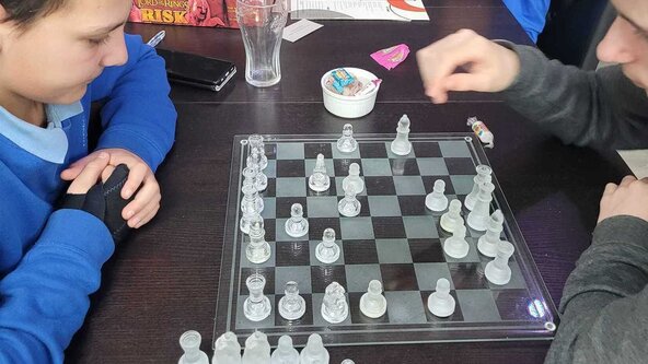 Board Game Cafe at Sliced and Diced