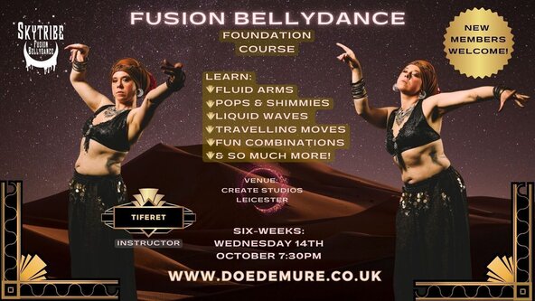 FUSION BELLYDANCE: Six-week Foundations with TIFERET