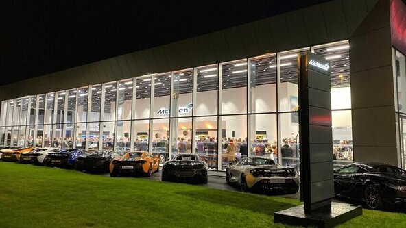 Supercars. Coffee. Conversation. At McLaren Leeds 