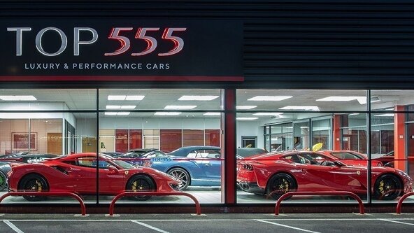 Supercars. Coffee. Conversation. At Top 555 Nottingham & Rutland Drive