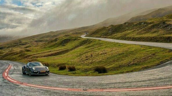 Wales, Evo Triangle, The Black Mountain Pass & Pristine Roads