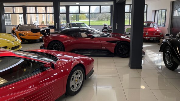 Supercars. Coffee. Conversation. At Kaaimans International Nottingham