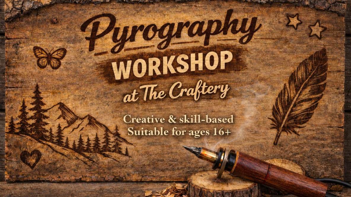 Pyrography (Wood Burning) Workshop - Booking by Bookwhen