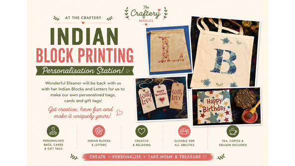 Indian Block Printing – Personalisation Station!