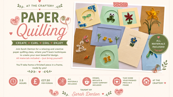 Paper Quilling Workshop