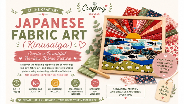 🌸 Japanese Fabric Art (Kinusaiga)