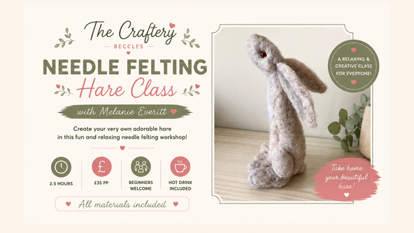 Needle Felting – Hare Workshop