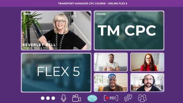 Transport Manager CPC- HGV - Flex 5 (Level 3) – 10 Day Course + Exam | 2026