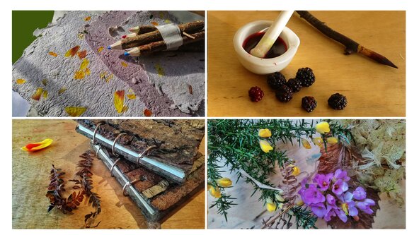 Organic Art Sketchbook, with Warren Day