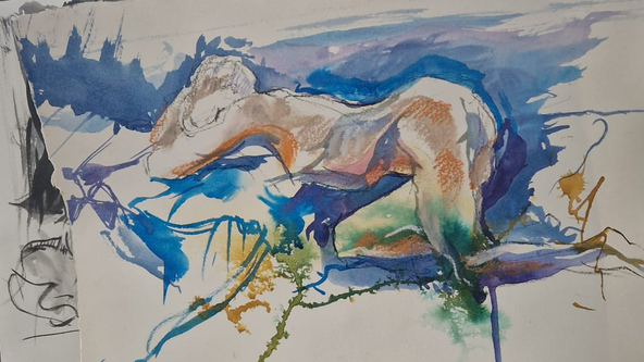 Guided Life Drawing  from a Model,  with Grace Engel