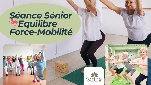  💚 Séance Bouger Ensemble – Séniors - Gym douce 60 minutes