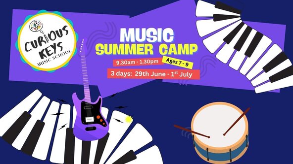 SUMMER MUSIC CAMP - Ages 7 - 9