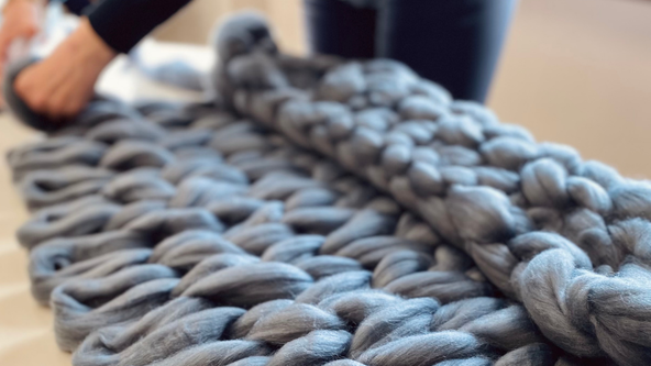 Arm Knitting Throw with Jill Gurney