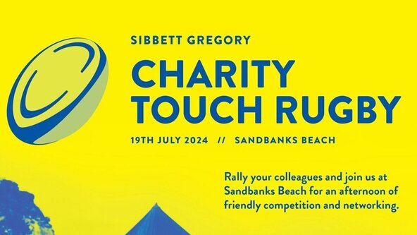 Sibbett Gregory Charity Touch Rugby.