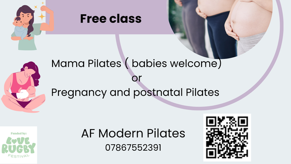Pregnancy and Postnatal Pilates - LOVE RUGBY FESTIVAL