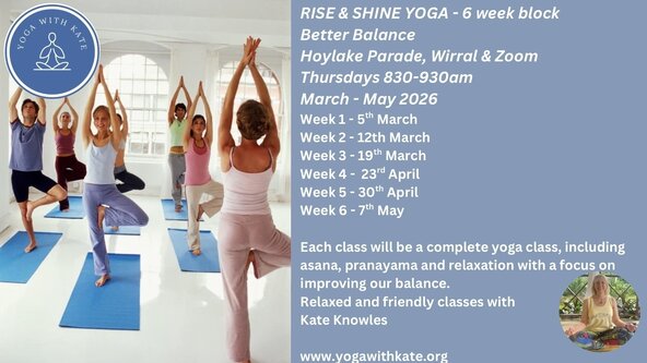 Rise and Shine 6 week block, Mar-May 2026, Better Balance, Hoylake & Zoom