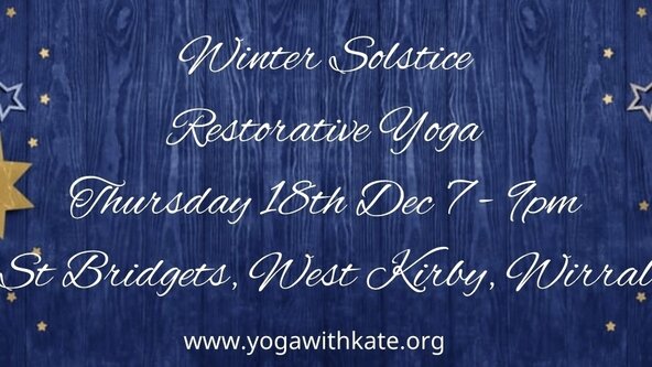 Winter Solstice Restorative Yoga at St Bridgets