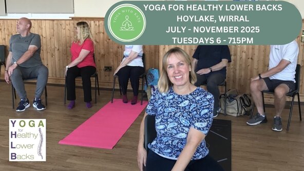 Yoga for Healthy Lower Backs, Nov 2025 - Mar 2026, Hoylake, Tues Evening