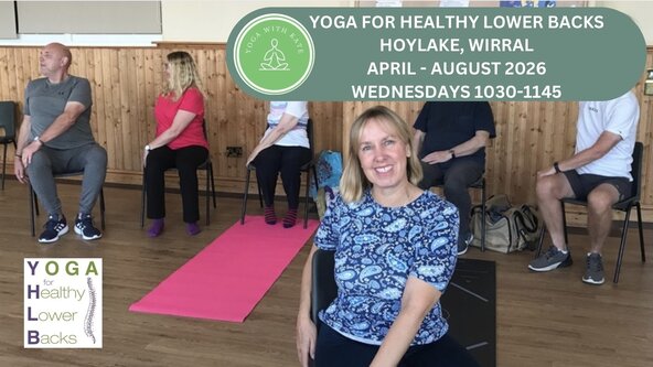 Yoga for healthy lower backs, April - August 2026 , Weds mornings, Hoylake