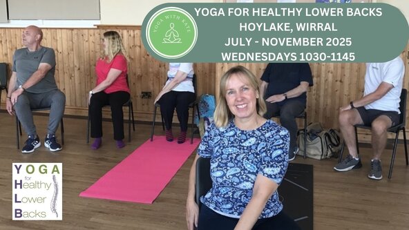 Yoga for healthy lower backs, July - Nov 2025, Weds mornings, Hoylake