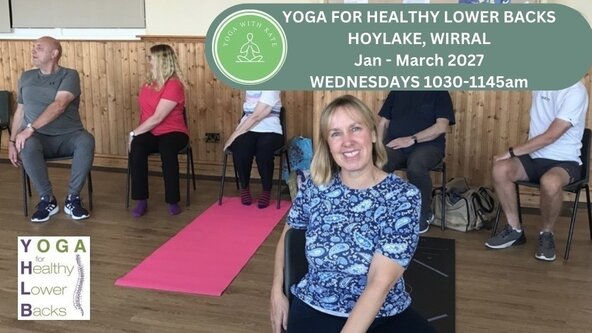 Yoga for healthy lower backs, Jan - March 2027, Weds mornings, Hoylake