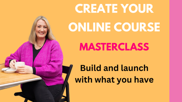 Create your online course masterclass - Booking by Bookwhen