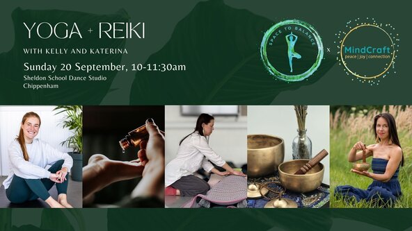 ✨ Yoga + Reiki with Kelly & Katerina ✨