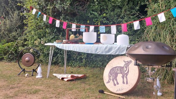 Summer Outdoor Garden Sound Bath - Lovedean