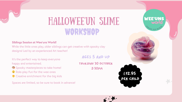 Sibling Session - Hallowee'un Slime Workshop!
