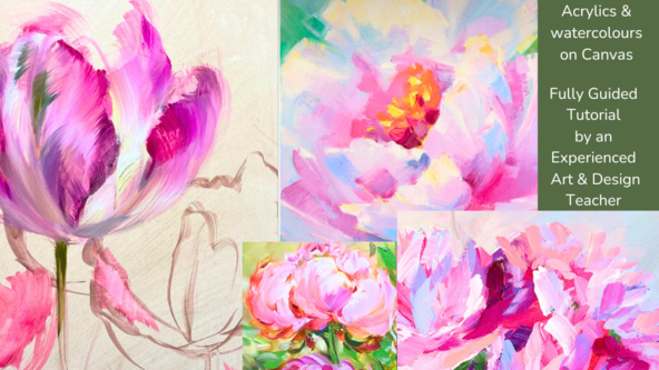 🌸Peony Blush Paint & Sip🥂 @The Wayfarer, Parbold🌸