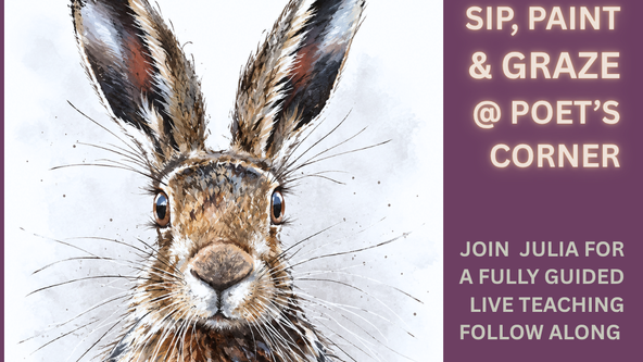 🍂 WILD HARE - A Cozy Club Acrylics Evening at Poet’s Corner 🐇