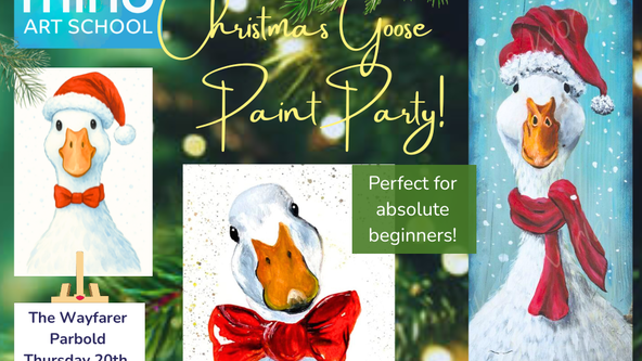 🪿🎄Christmas Goose Paint Party! @The Wayfarer🎄🪿