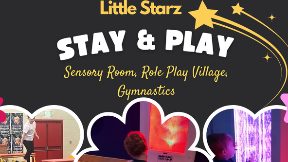 Little Starz Stay & Play Role Play Village, Gymnastics & Sensory Room