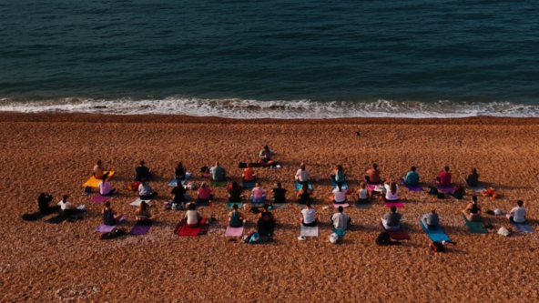 Evening Energy Reset | Pop-Up Beach Yoga 