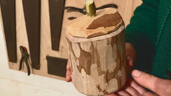 Make Your Own 'Shrink Pot' - Green Woodworking Course