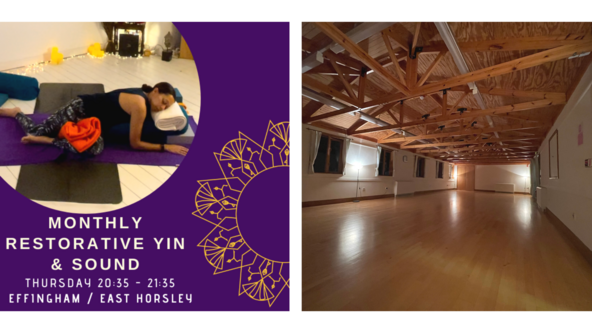 Thursday Monthly Restorative Yin Yoga & Sound 2024