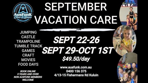 Spring School Holiday Vacation Care - Week 1