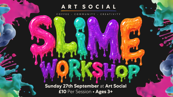 Slime Making Workshop, 🧪🌈 Ages 3+