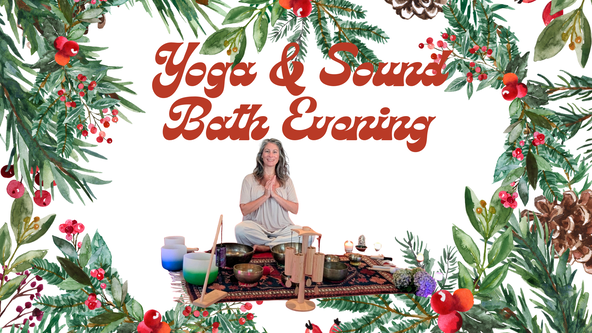 🎄 Christmas Reset 🧘‍♀️✨ Yoga & Sound Bath Retreat Evening