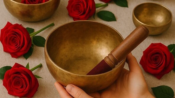 💖 Sound Bath with Himalayan Singing Bowls:  A Journey of Love