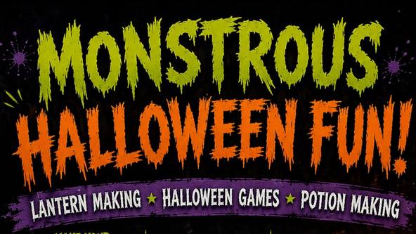 MONSTROUS FUN - kids half term halloween crafts