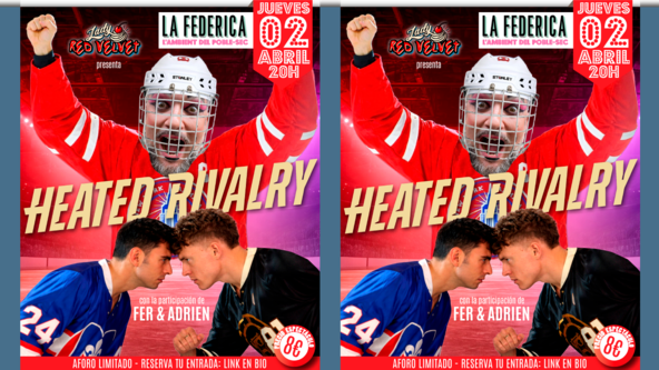 Drag show ✨Heated Rivalry✨ de Lady Red Velvet