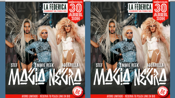 "Magia Negra" con Emmie Reek, Stef y Aquarella