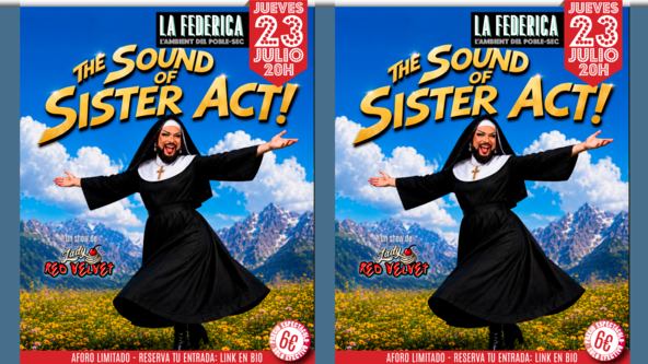 Drag show ✨The Sound of Sister Act✨ de Lady Red Velvet