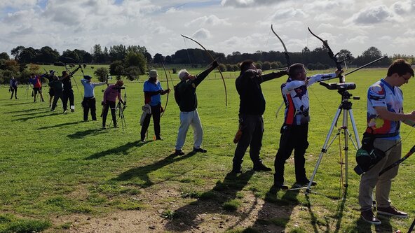 Fakenham Bowmen Clout Weekend - Saturday - World Archery Metric Clout
