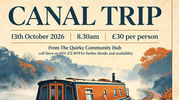 Canal Boat Trip to the Shady Pub Beeston Cheshire 13/10/26